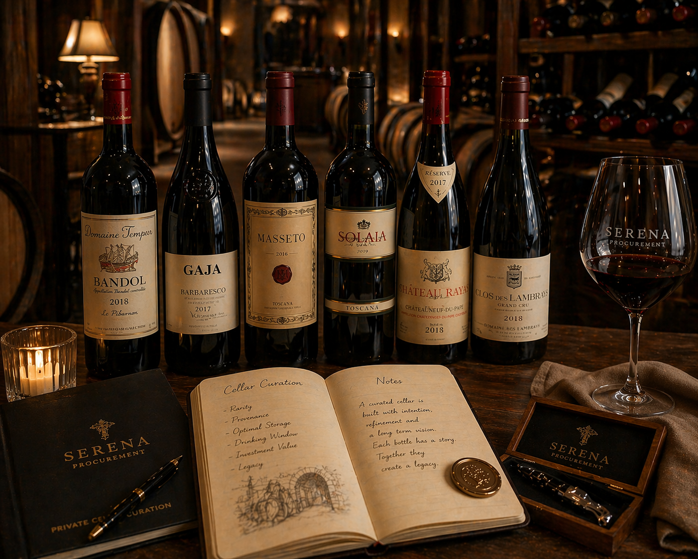 Private Cellar Curation